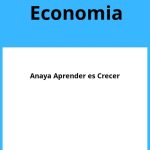 Solucionario Economia 4 ESO Anaya Aprender es Crecer PDF
