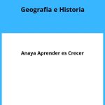 Solucionario Geografia e Historia 4 ESO Anaya Aprender es Crecer PDF