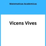 Solucionario Matematicas Academicas 4 ESO Vicens Vives PDF