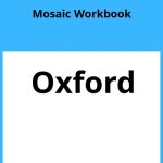 Solucionario Mosaic Workbook 4 ESO Oxford PDF
