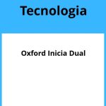 Solucionario Tecnologia 4 ESO Oxford Inicia Dual PDF